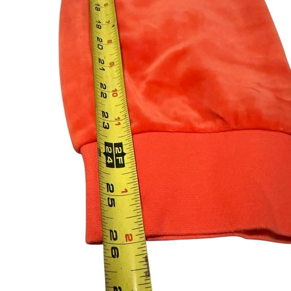 Juicy Couture Red Track Pants Velour Joggers - Picture 6 of 7